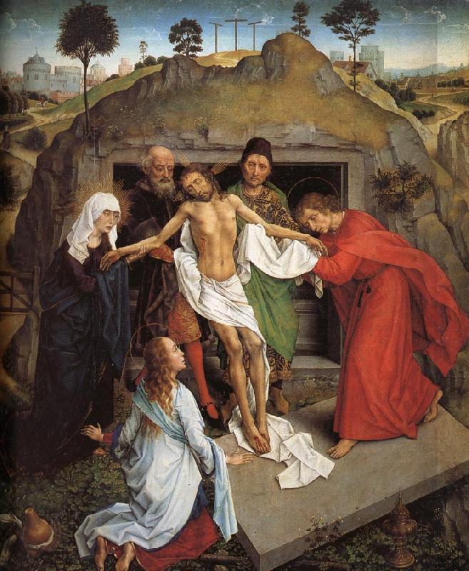 Rogier van der Weyden The Entombent oil painting image